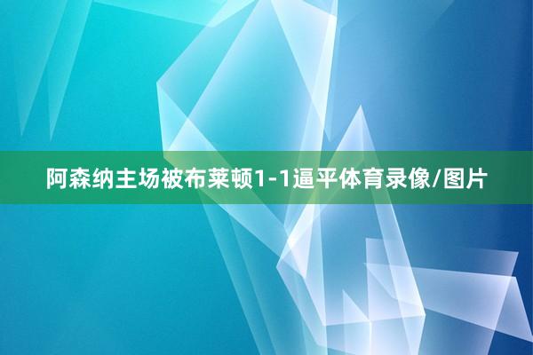 阿森纳主场被布莱顿1-1逼平体育录像/图片